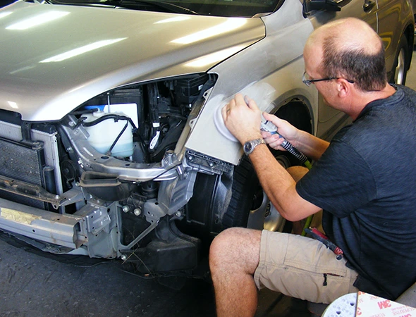 Front-End Collision Damage Repair Services in Dallas, TX