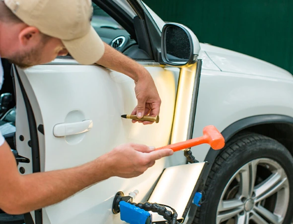 Professional Car Door Dent Removal Services in Lubbock, TX